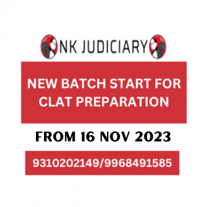 NK JUDICIARY: Premier Online CLAT Coaching in Delhi for Comprehensive Legal Aptitude and Exam Success